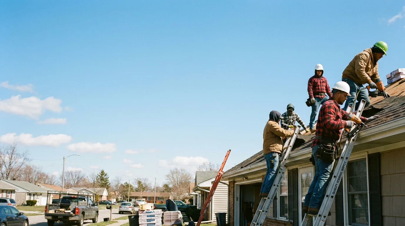 Roofing in Thayer, IN near me